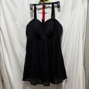 Cacique Black One-Piece Swimsuit